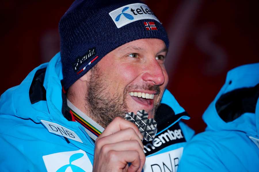 Svindal has two gold mental from Winter Olympic Games in his collection