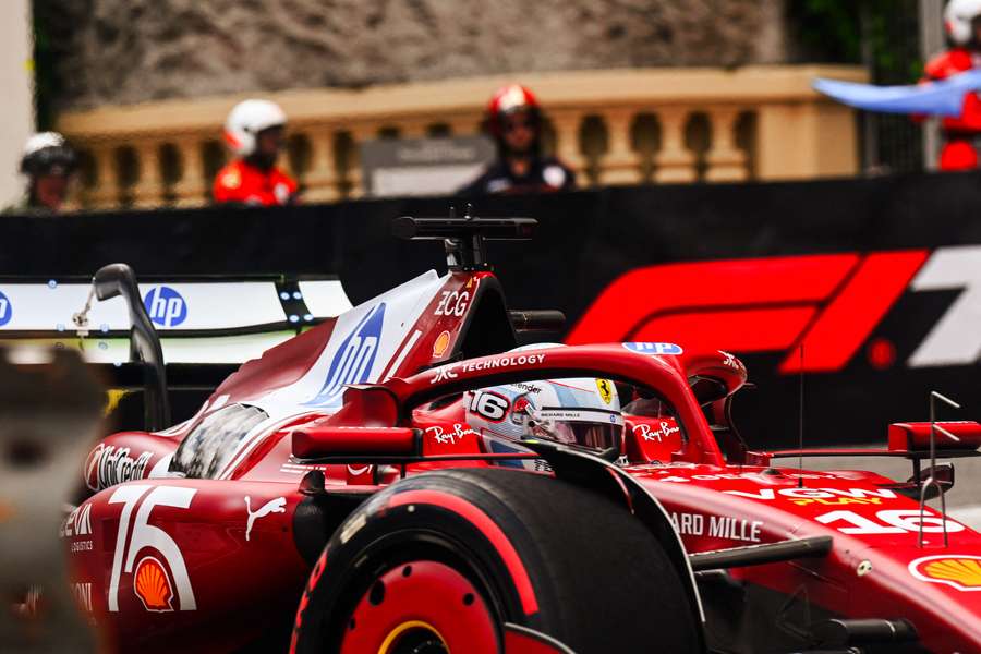 Charles Leclerc este sábado