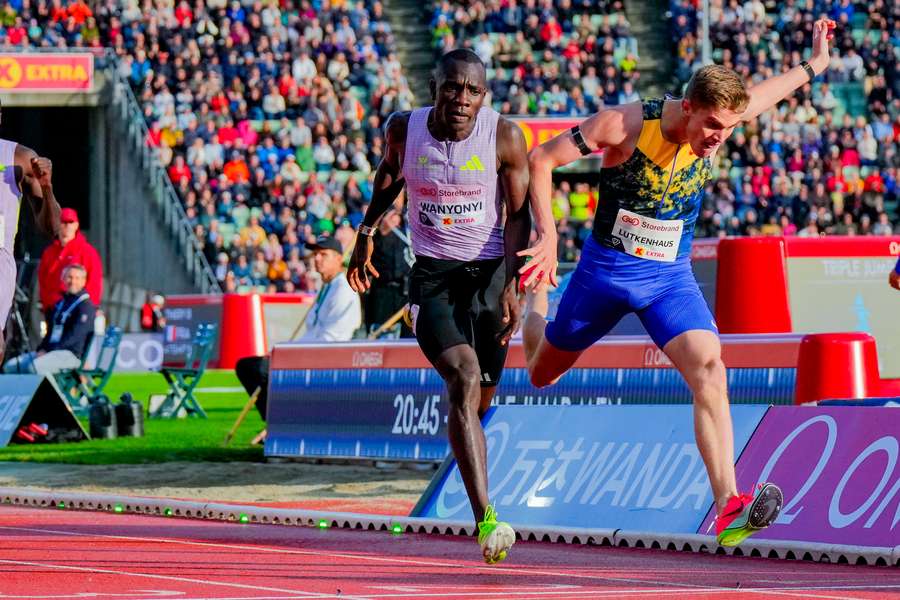 Cooper Lutkenhaus a cassé devant Emmanuel Wanyonyi
