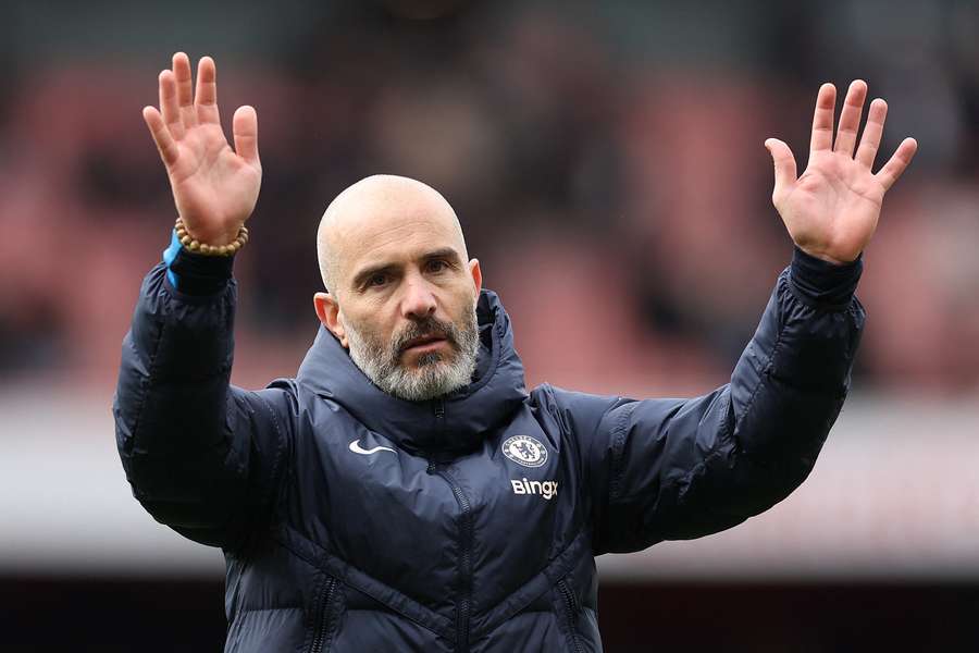Enzo Maresca, técnico do Chelsea