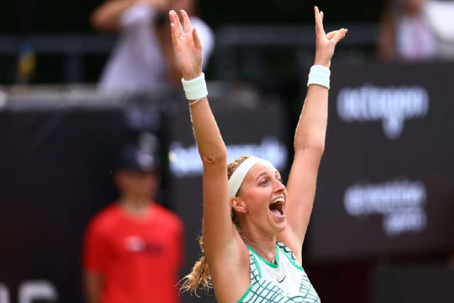 Kvitova is a two-time Wimbledon champion