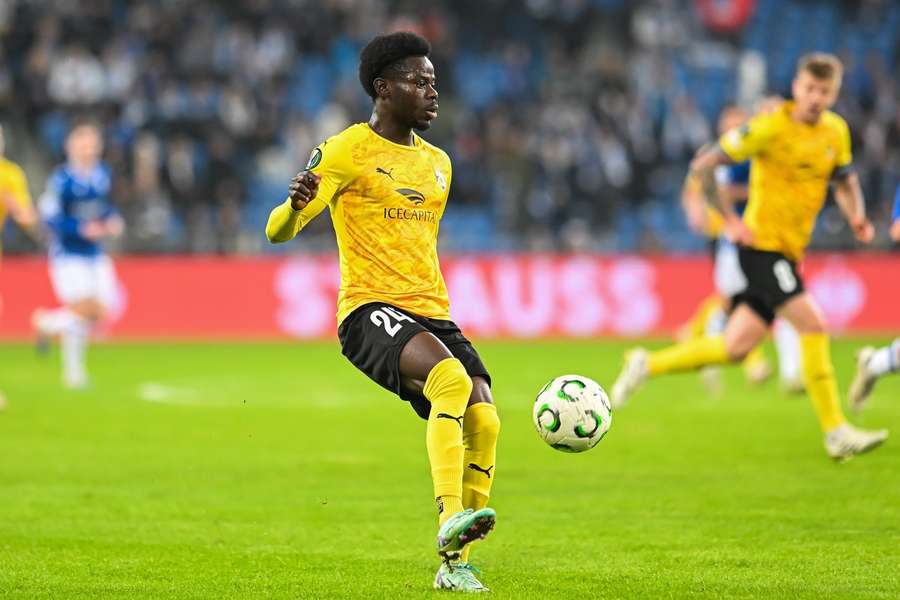 Bob Armah had an early goal disallowed Bob Armah had an early goal disallowed