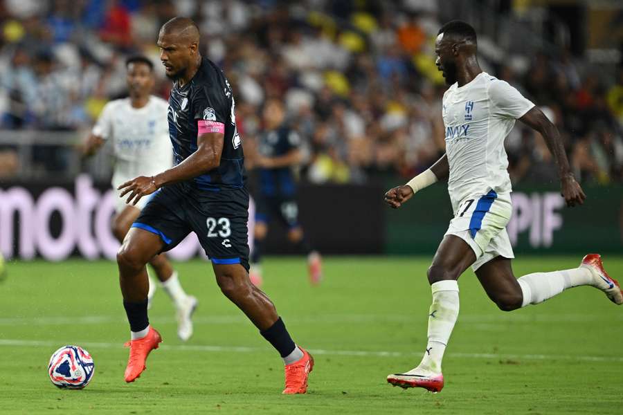 Salomón Rondón, con el Pachuca