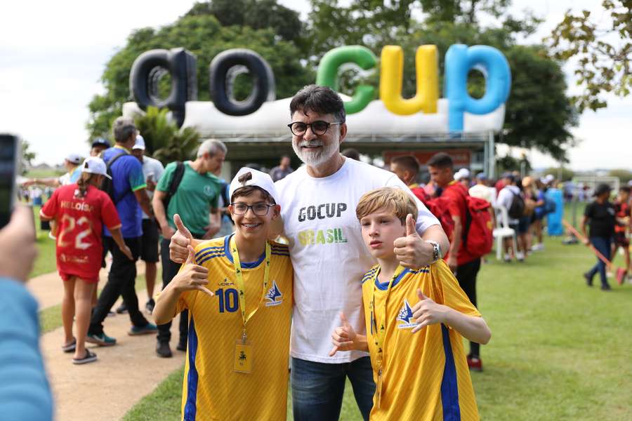 Ricardo Rocha werd gekozen als ambassadeur voor GoCup, een traditioneel kindervoetbaltoernooi