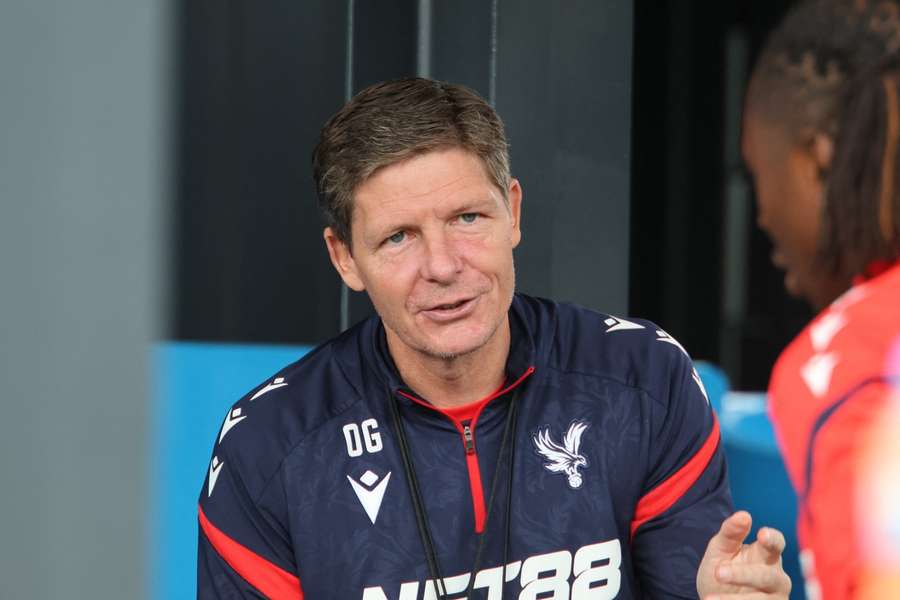 Oliver Glasner, treinador do Crystal Palace