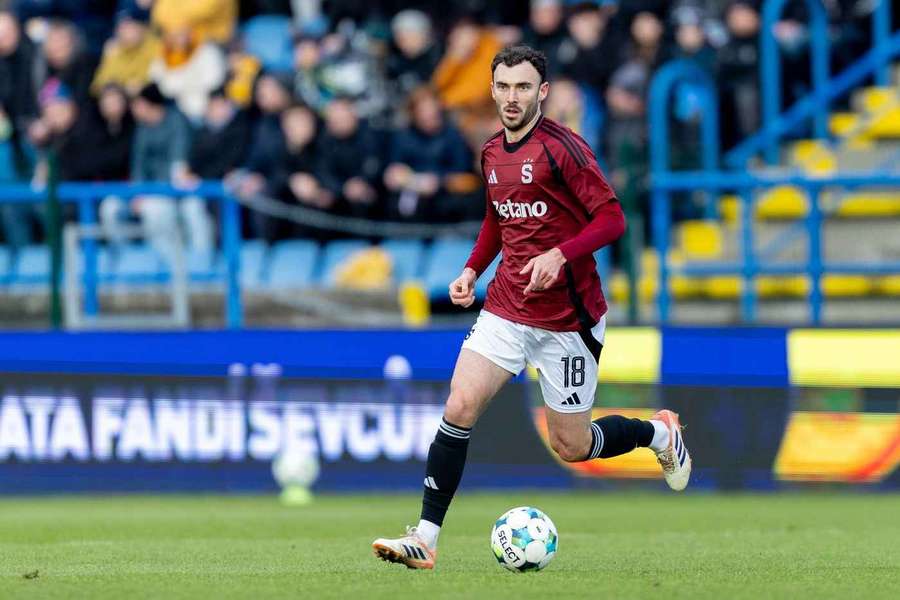 Andrew Irving během zápasu ve Zlíně.