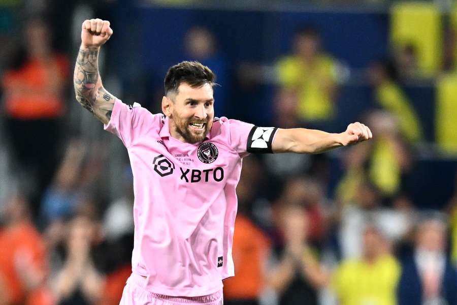 Messi conquistou o seu primeiro troféu com o Inter Miami