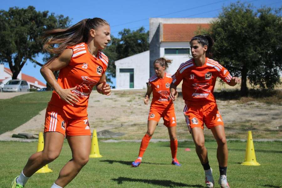 Beatriz Rodrigues num treino do Racing Power