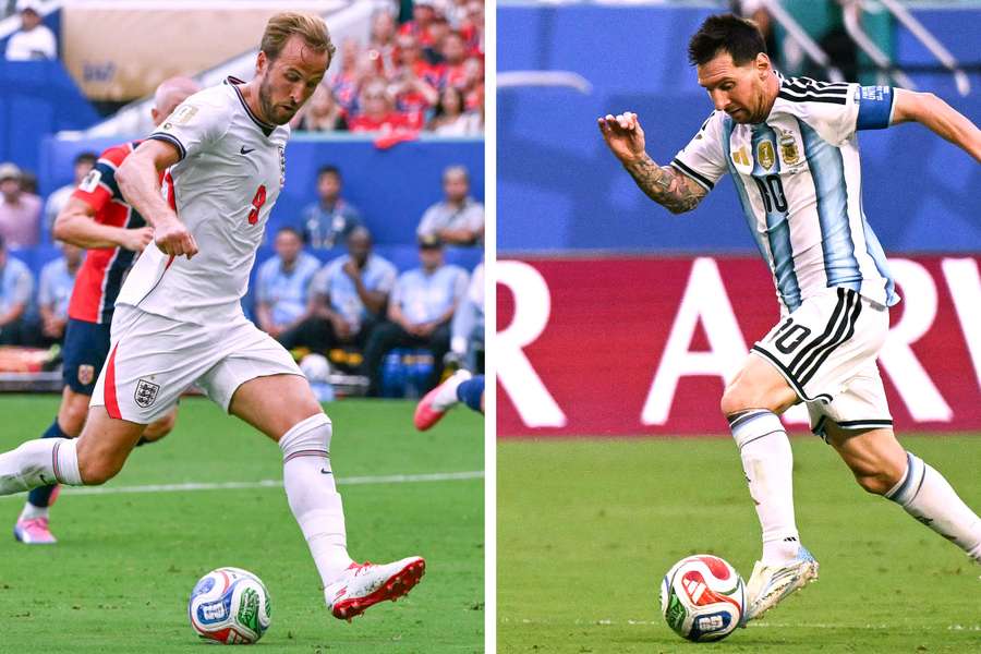 Harry Kane und Lionel Messi liefern sich auch ein Rennen um die WM-Torjägerkrone Harry Kane und Lionel Messi liefern sich auch ein Rennen um die WM-Torjägerkrone