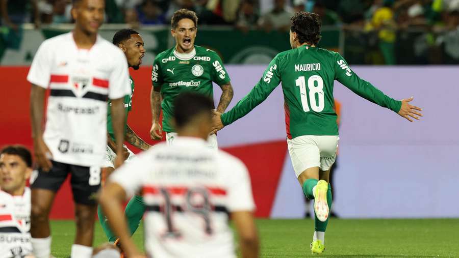 O Palmeiras fez uma grande partida contra o São Paulo
