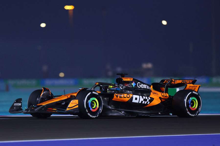 Oscar Piastri on track in Qatar Oscar Piastri on track in Qatar