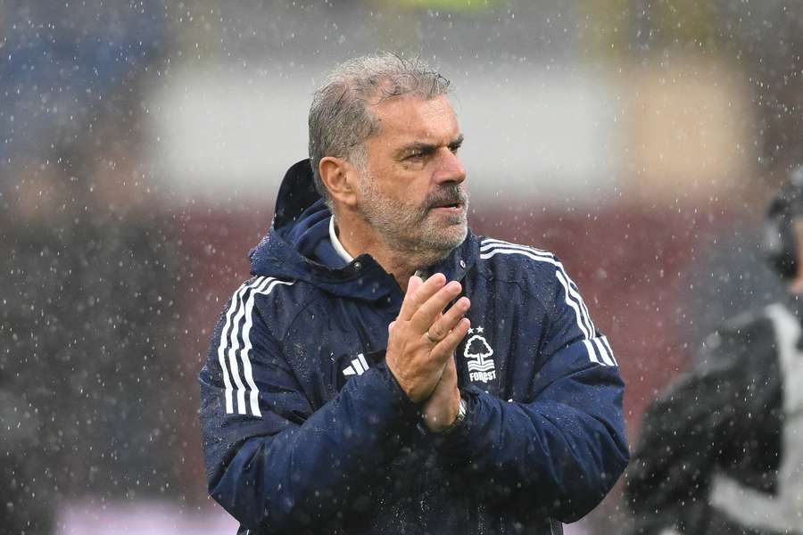 Ange Postecoglou is still winless as Nottingham Forest coach.