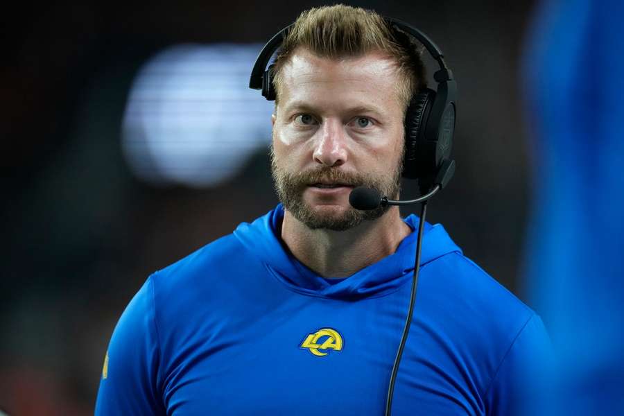 Rams, de Sean McVay (foto), defende retrospecto positivo nos jogos de setembro