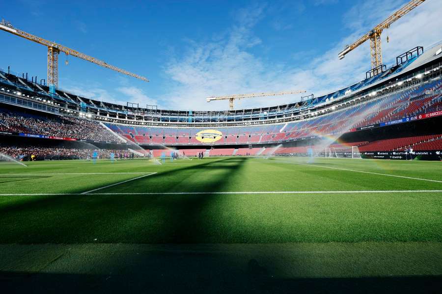 The Camp Nou has been reopened