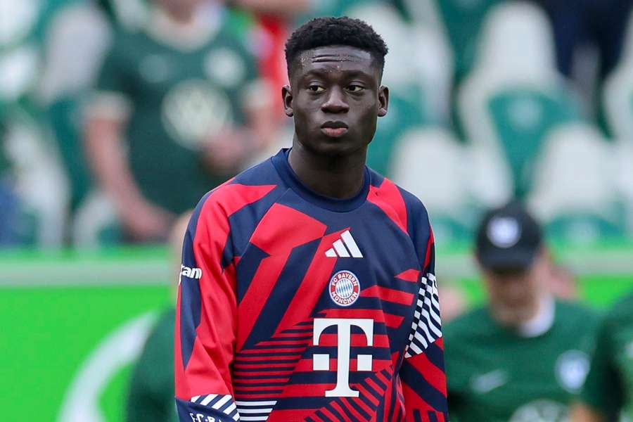 Bara Sapoko Ndiaye bei den Bayern. Bara Sapoko Ndiaye bei den Bayern.
