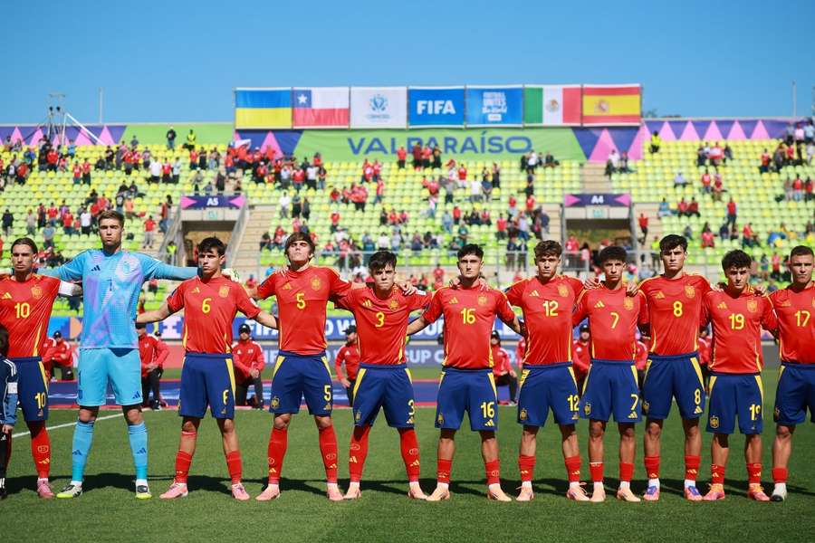 11 de España en octavos ante Ucrania