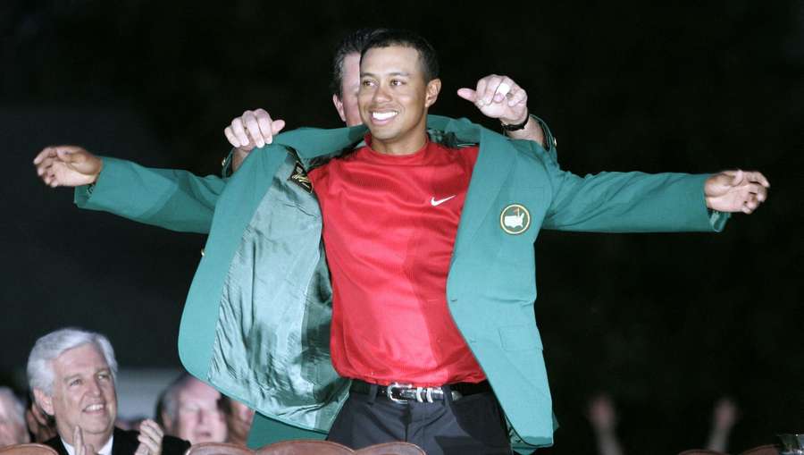En 1997 Tiger Woods se convirtió en el jugador más joven en ganar el The Masters