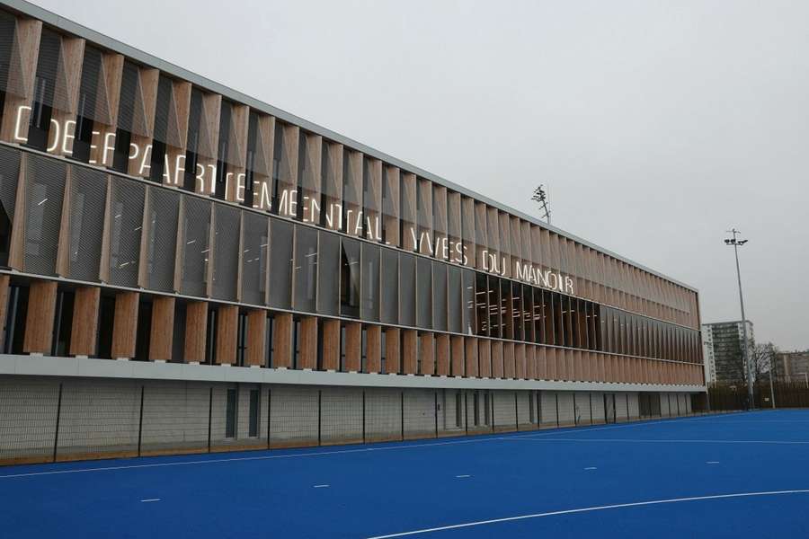 O estádio de Colombes esta segunda-feira