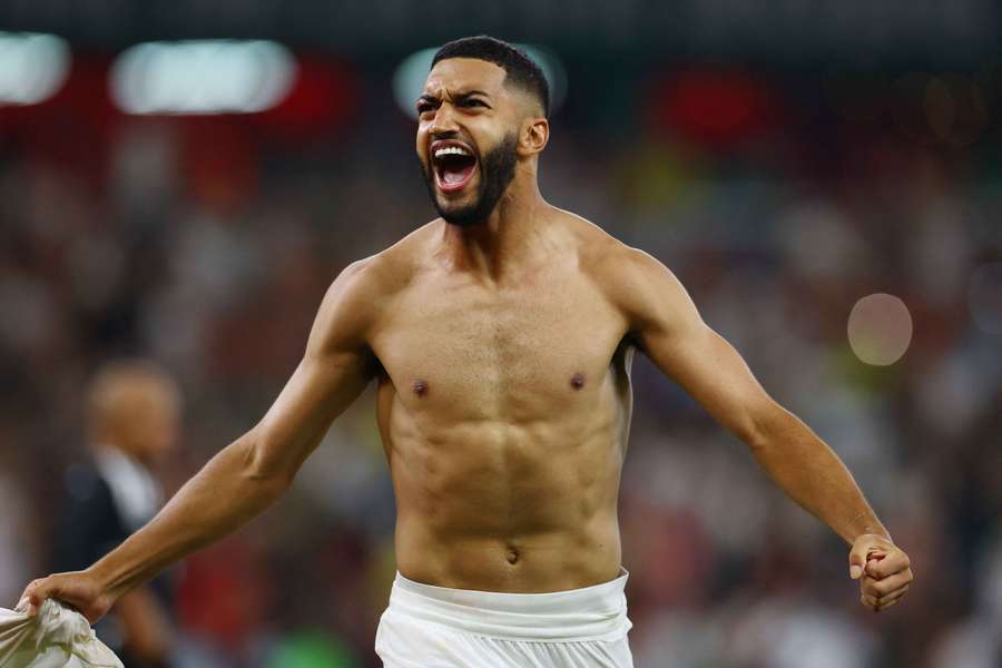 Ismael Saibari celebra un gol en el Mundial Ismael Saibari celebra un gol en el Mundial