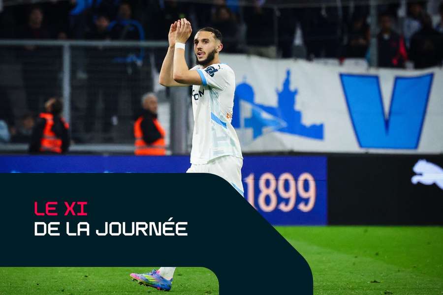 Amine Gouiri a régalé le Vélodrome dimanche soir.