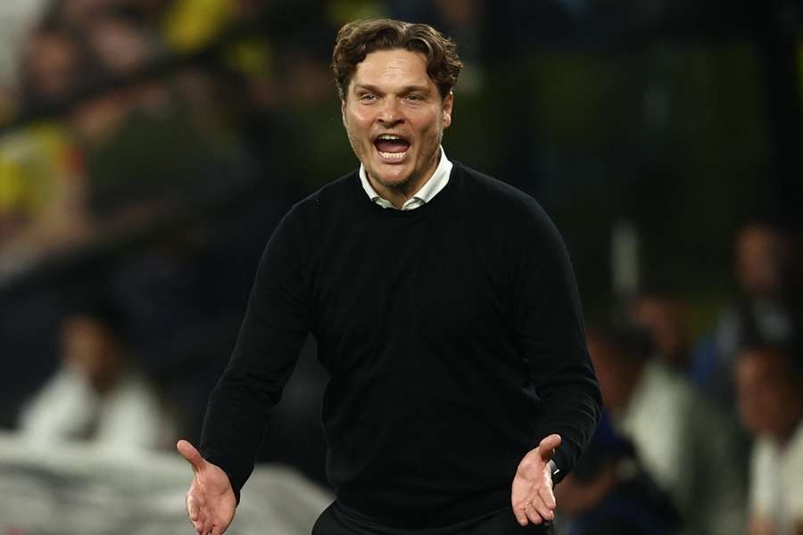 Edin Terzic, treinador do Borussia Dortmund