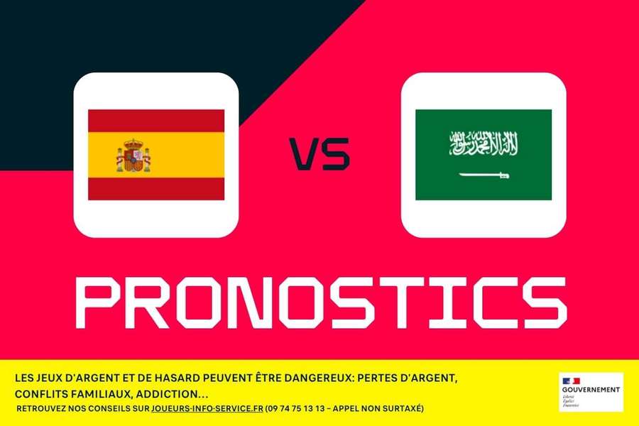 Espagne - Arabie saoudite : pronostics CDM 2026, meilleurs paris et cotes (2e journée)