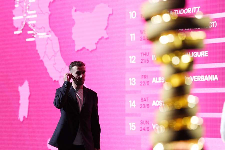 La presentazione del Giro d'Italia