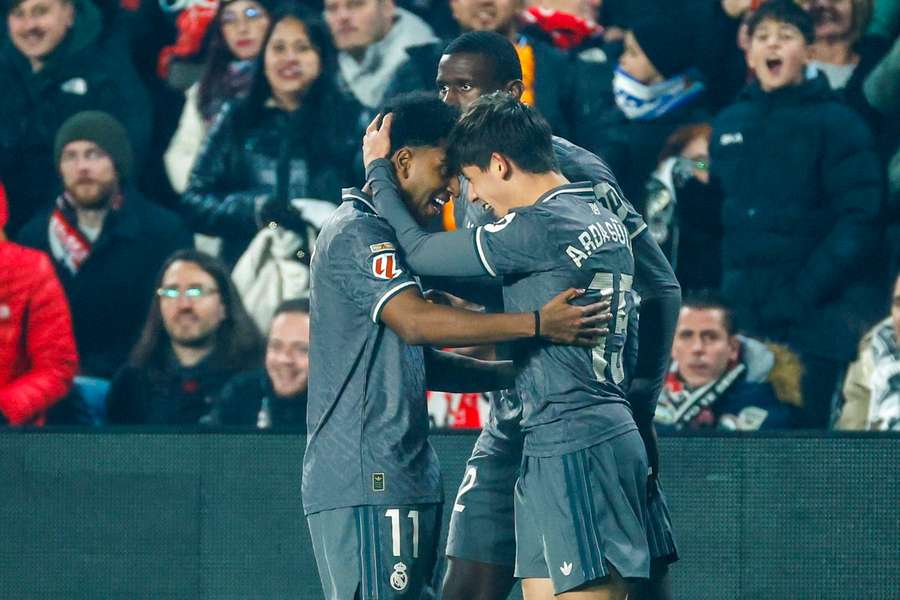 Rodrygo foi às redes após em assistência de Arda Güller 