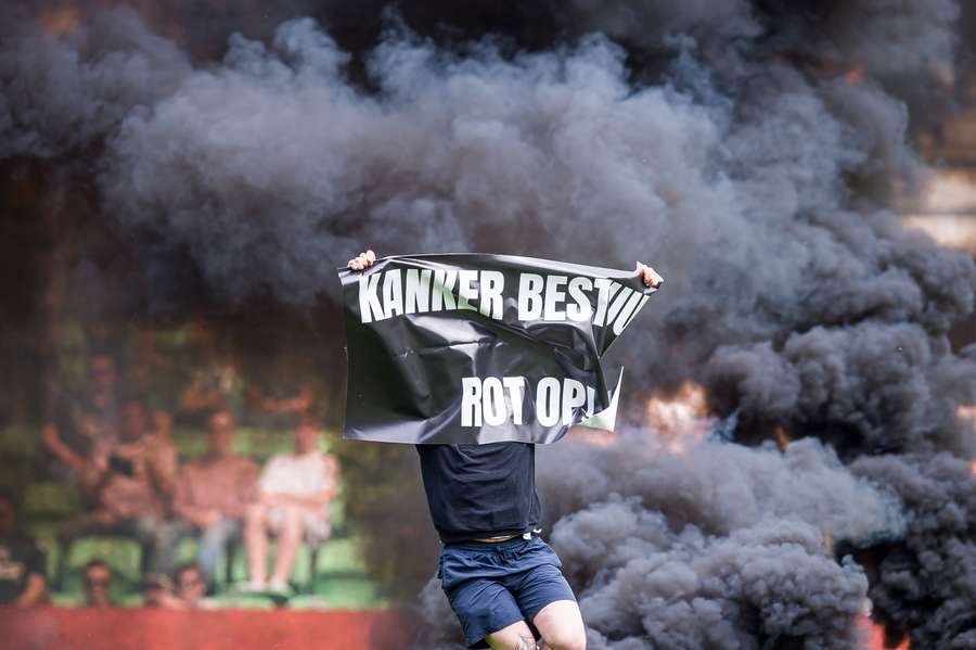 Veldbestormer die FC Groningen - Ajax stillegde niet vervolgd