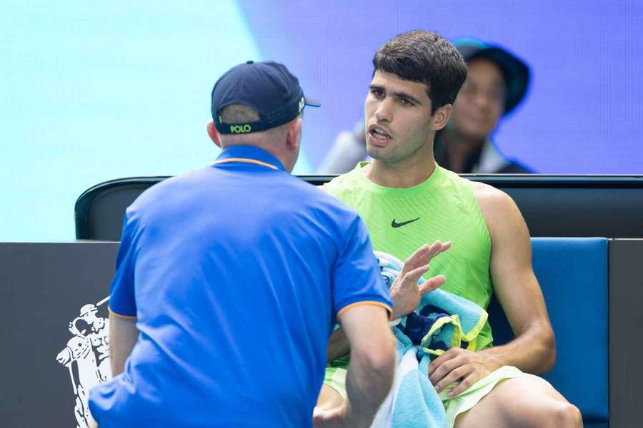 Alcaraz defends controversial timeout after beaten Zverev fumes