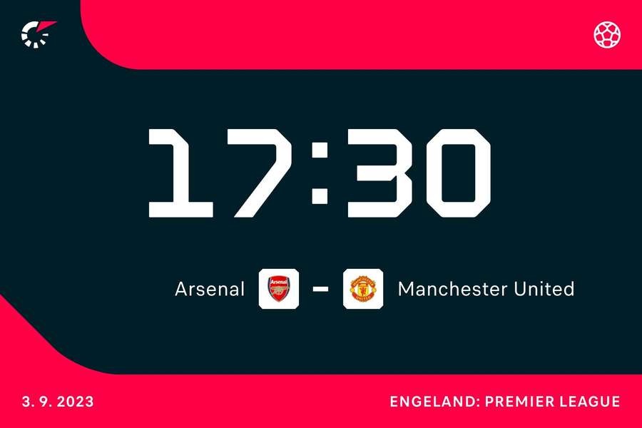 17:30: Arsenal - Manchester United