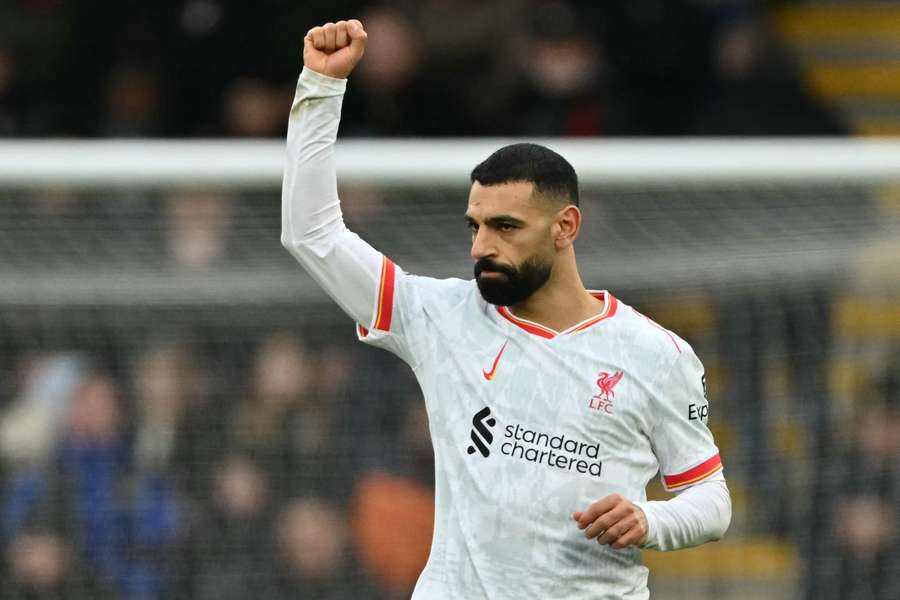 Mohamed Salah fez 2 gols na vitória do Liverpool