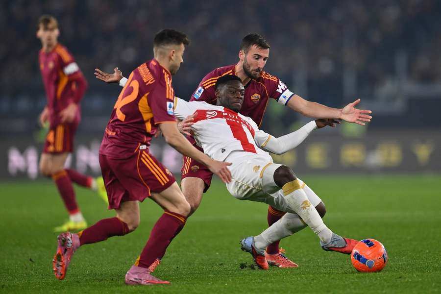 AS Roma se impune categoric pe Olimpico în fața celor de la Genoa