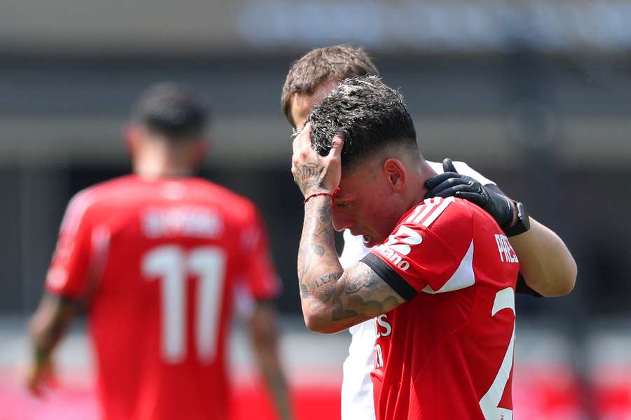 Prestianni recebeu atendimento após passar mal em Charlotte devido ao calor