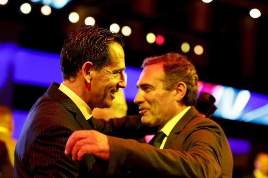 Pedro Proença com Reinaldo Teixeira