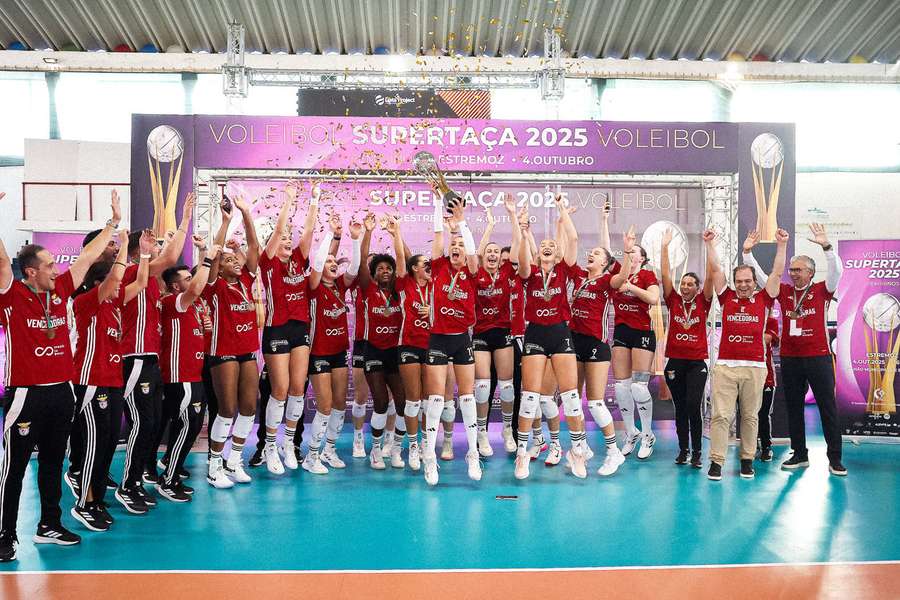 Benfica conquistou Supertaça feminina