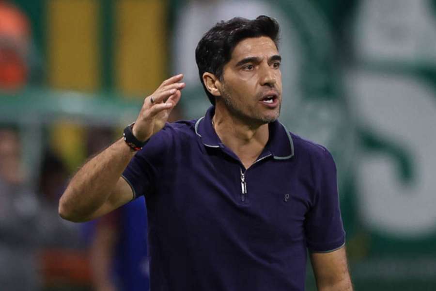 Abel Ferreira em Palmeiras 0x0 Fluminense