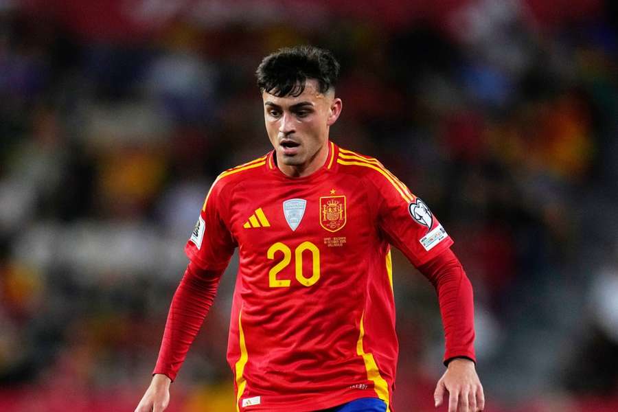 Spaniens Mittelfeld-Regisseur Pedri