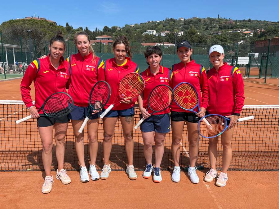 La selección española femenina de tenis La selección española femenina de tenis