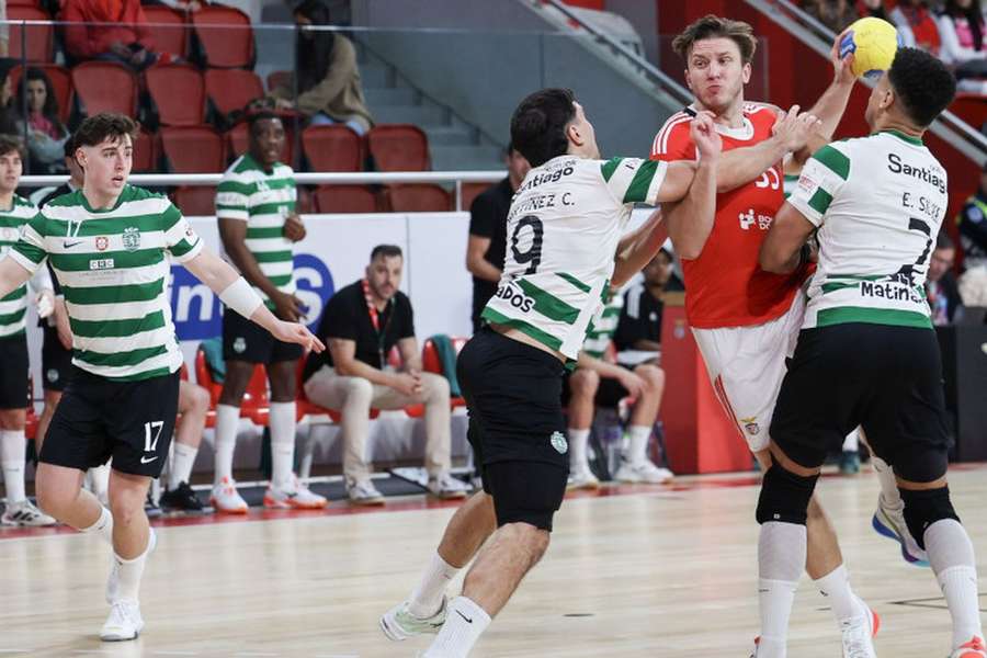 Sporting venceu Benfica no Pavilhão da Luz