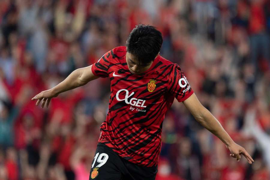 Lee Kang-In marcou dois dos golos do Maiorca diante do Getafe