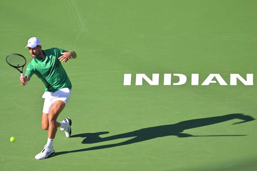 Djokovic, en Indian Wells.