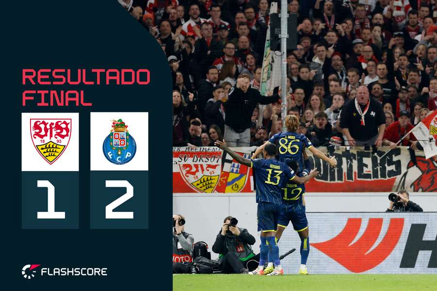 Rodrigo Mora festeja o segundo golo dos dragões