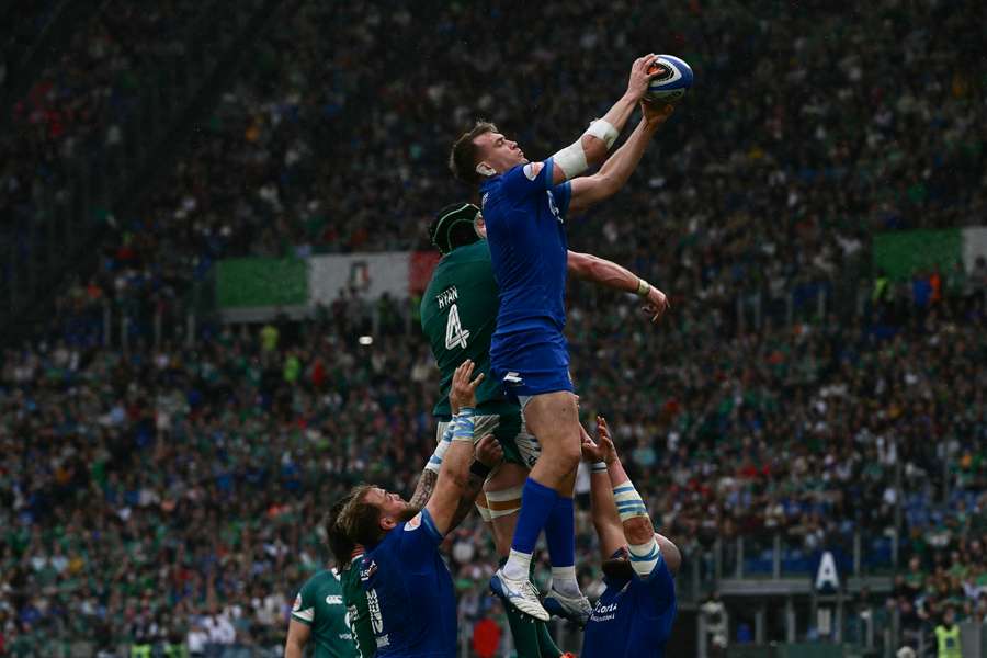 Italy's Stephen Varney scored tries against Ireland and Namibia in 2025. Italy's Stephen Varney scored tries against Ireland and Namibia in 2025.