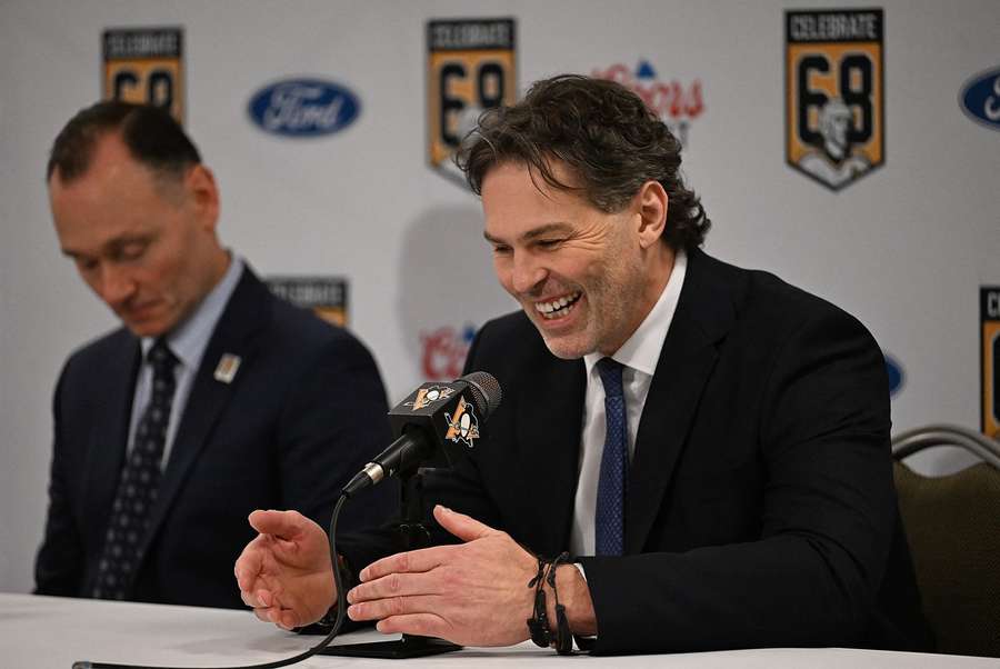 Jágr počas minuloročnej návštevy Pittsburghu.