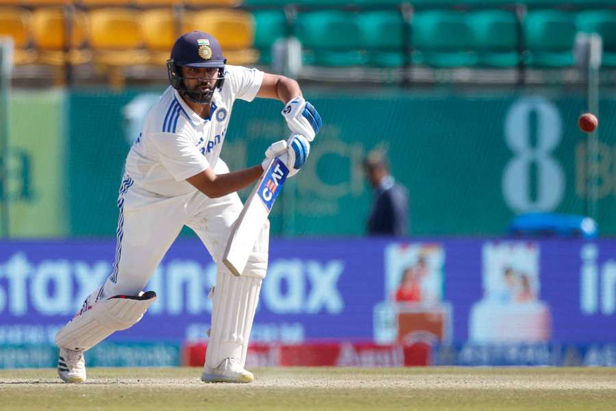 Rohit Sharma in action earlier in the year