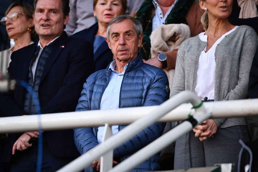 Alain Giresse, during a football match Alain Giresse, during a football match