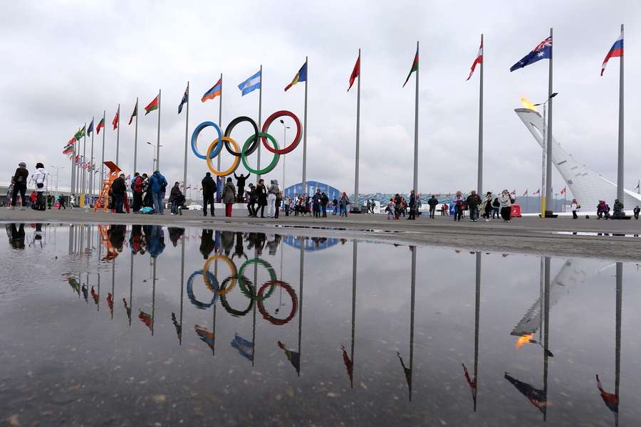 Ein Bild von den Olympischen Winterspielen in Sotschi 2014
