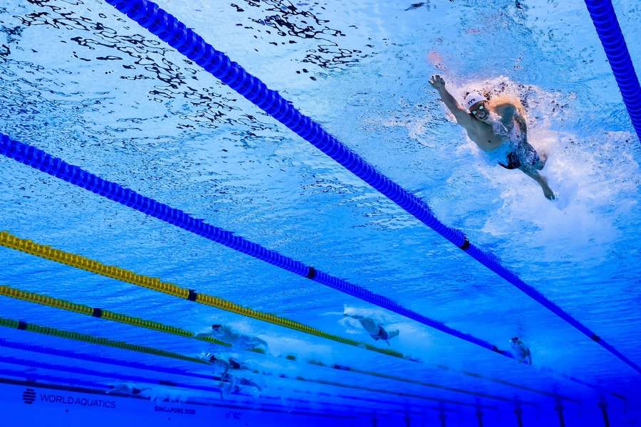 Russian and Belarusian swimmers were banned from the 2025 World Championships