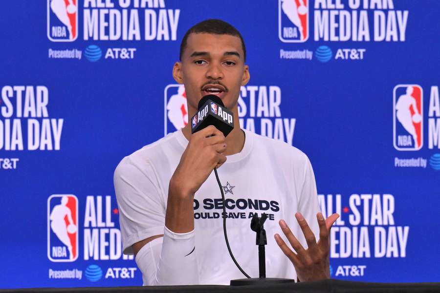 Wembanyama espère que la "fierté" va rendre le tournoi plus intéressant Wembanyama espère que la "fierté" va rendre le tournoi plus intéressant